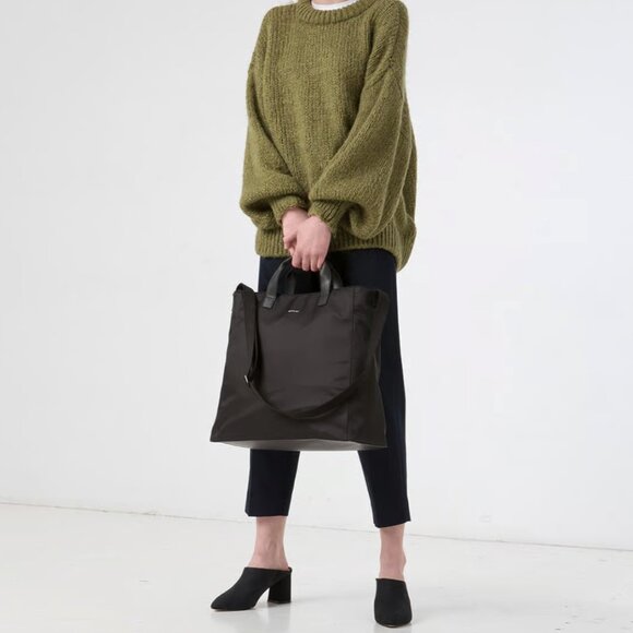 Matt & Nat Black Nylon Tote Bag - Picture 2 of 13